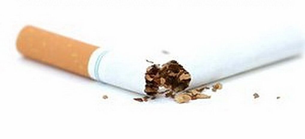 σπασμένο τσιγάρο